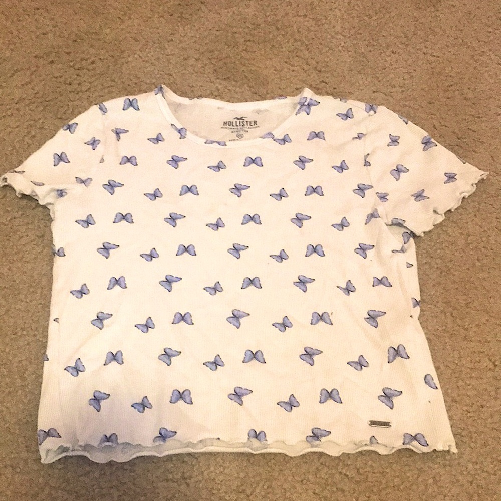 Butterfly hollister tee
